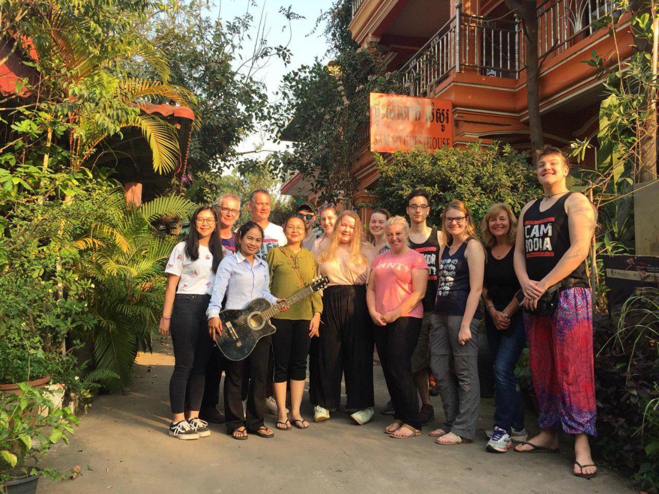 Sam So Guesthouse Siem Reap Exterior foto